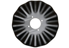 Диск волнистый<br>Great Plains 820-156C<br>820-082C, A72694<br>І9 4 1995-17RHG<br>D=430 мм, h=4 мм, 13 волн<br>TATU Marchesan, Бразилия