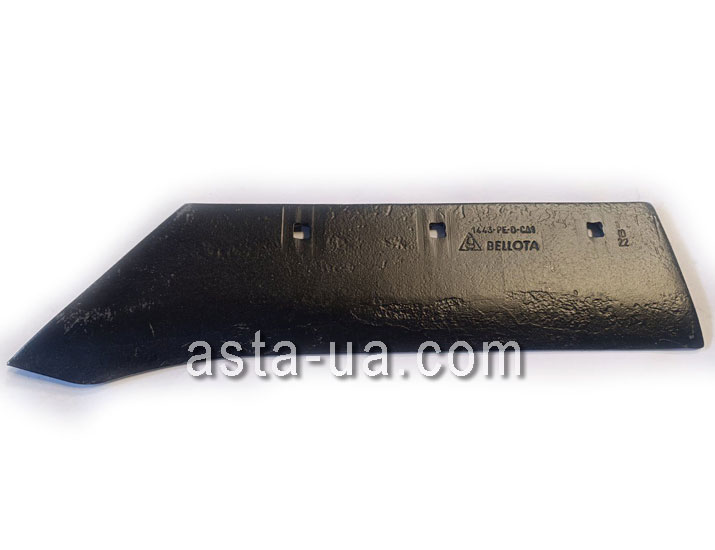 Лемех плуга ПЛН, ПНЧС, 1443-PED-CA1, Лемех из борированной (боросодержащей) стали производства Беллота, Испания