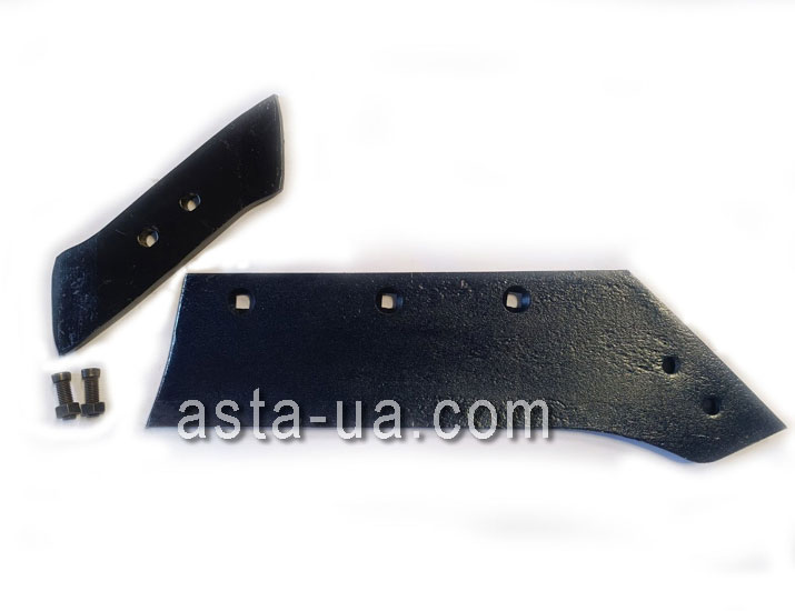 Лемех плуга ПЛН, ПНЧС, с долотом, 1443-PED-CA1, Лемех из борированной (боросодержащей) стали производства Беллота, Испания