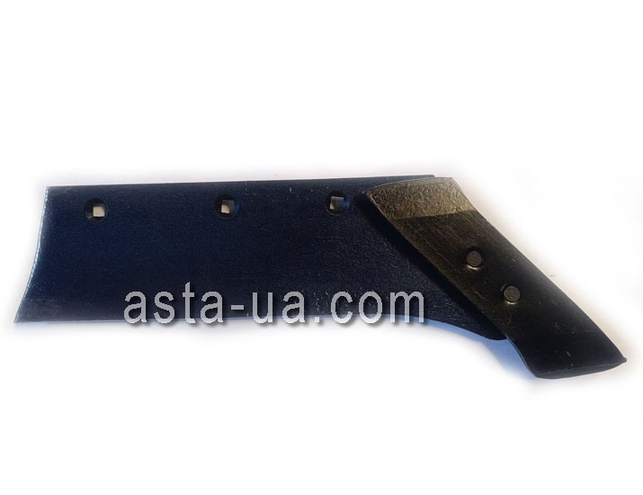 Лемех плуга ПЛН, ПНЧС, с долотом, 1443-PED-CA1, Лемех из борированной (боросодержащей) стали производства Беллота, Испания