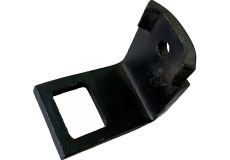 Кронштейн стойки 45х12 с подпружником 45х10 на раму 60х60 мм (Bellota) 12476 6060R