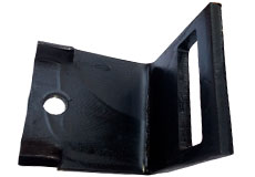 Кронштейн стойки 70х12 на раму 60х60 мм (Bellota) 12489 6060