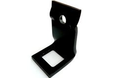 Кронштейн стойки 32х10 с подпружником 32х10 на раму 50х12 мм (Италия) 303107